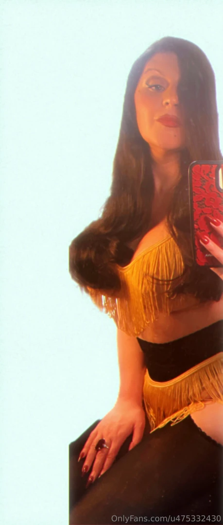 Burlesque fringe lingerie part 1 