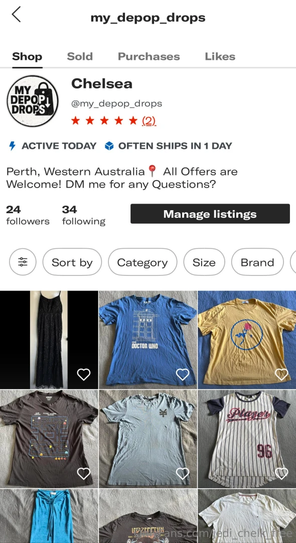 Check out my depop shop 