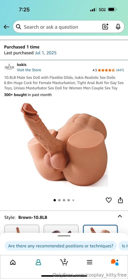 I just released a ppv riding my new toy sub to my premium page part 1 