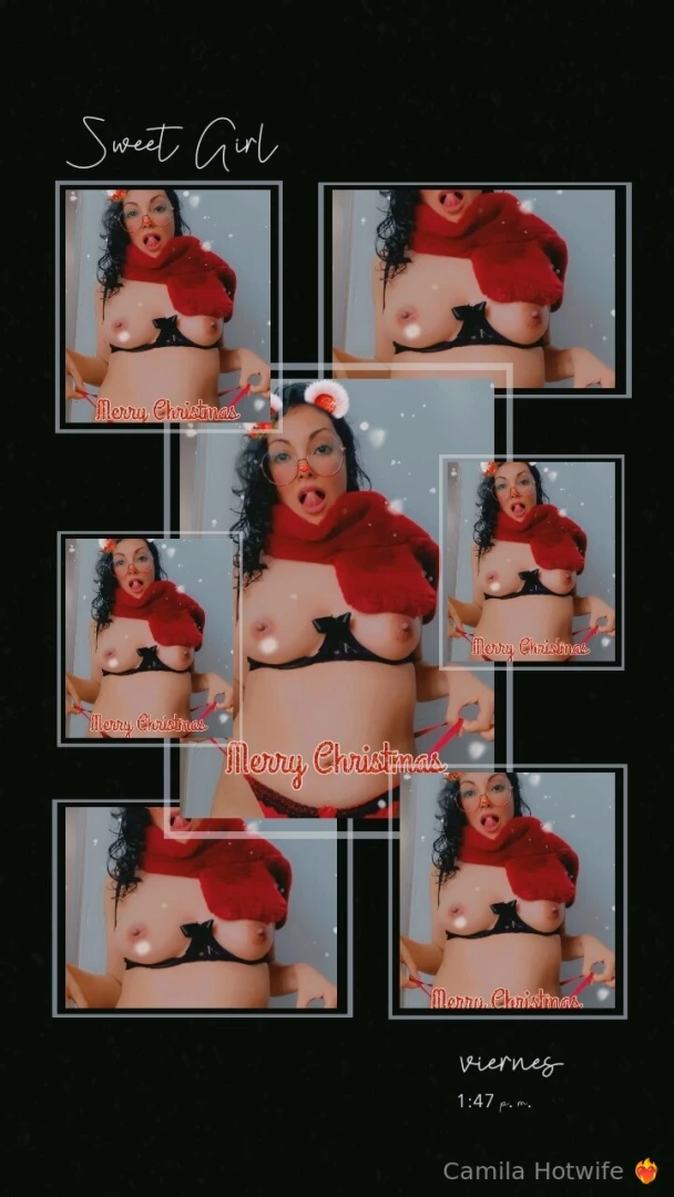 We celebrate christmas together 