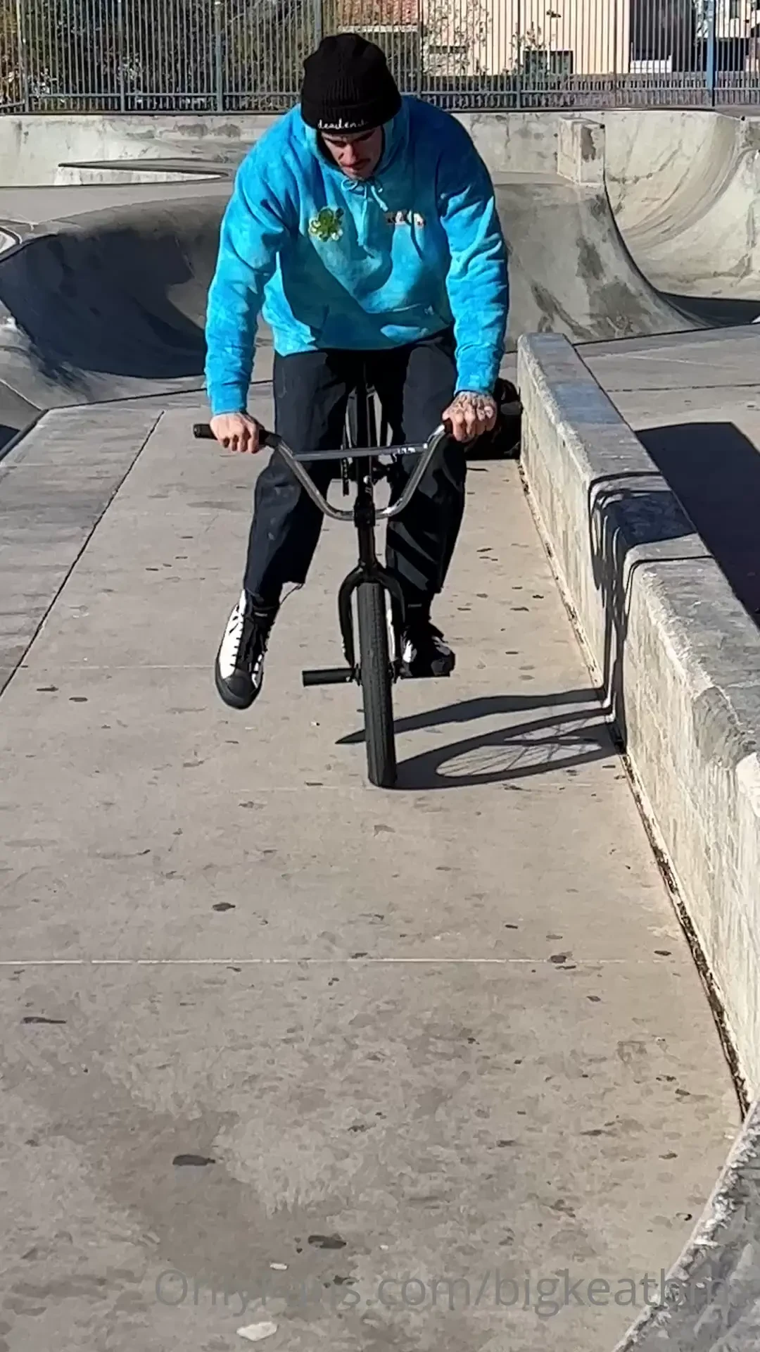 Love bmx but hate riding in the cold 