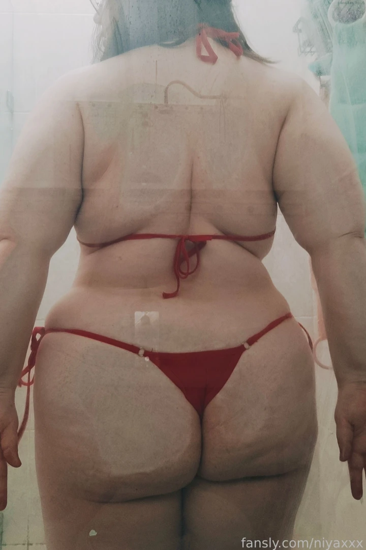 Pressing my curvaceous body against the shower glass in my favorite part 11 