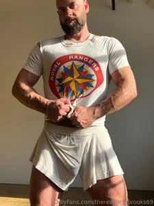 What grabs your attention more my arms or my cock