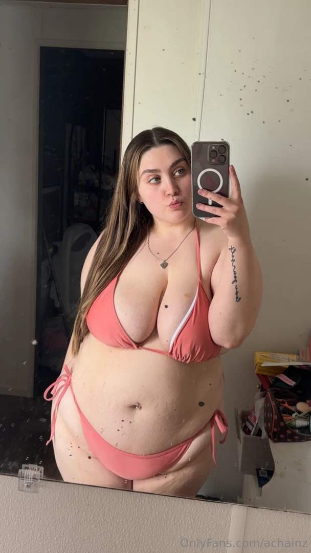 Trying on some old swimsuits since it s almost swimsuit season what s 