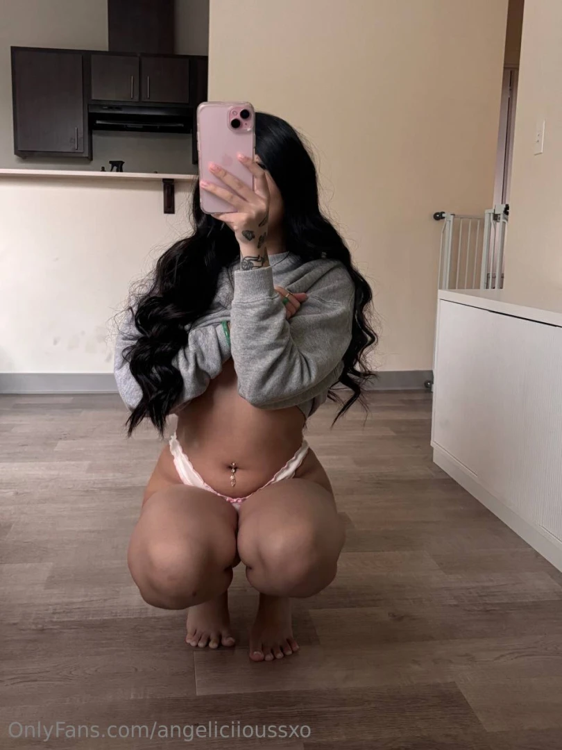 Belly ring doing most of the talking today 