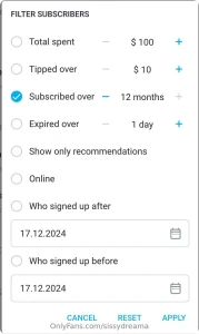 Loyal fan perks subscribe for more than 12 months before this weekend part 2