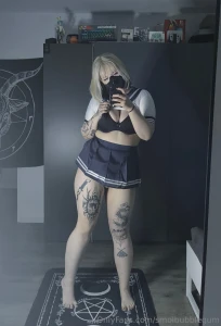 Wearing my new really tigh outfit part 2