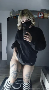 Wearing my cozy socks again