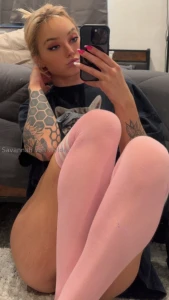 Good morning do we like the pink