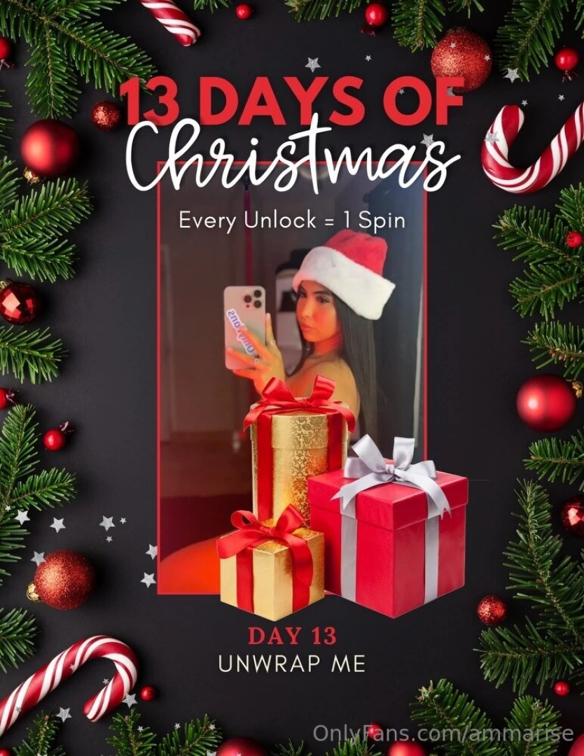 13 days of christmas day 13 every unlock 1 spin santa baby come 