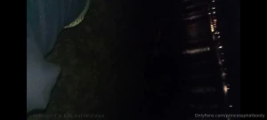 Naughty nighttime beachfront blowjob video pov