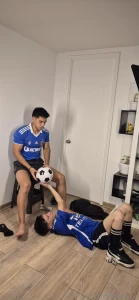 My stepbrother insists i play soccer with him but what he doesn t know part 1