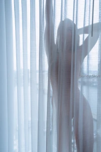 The angel in your dreams waiting for you to peel away the curtain