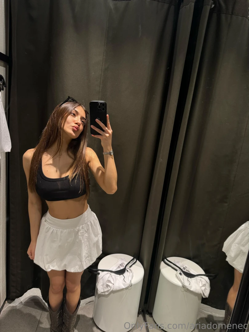 This litle girl likes going shopping 