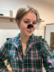 Face masked mood calm selfie necessary