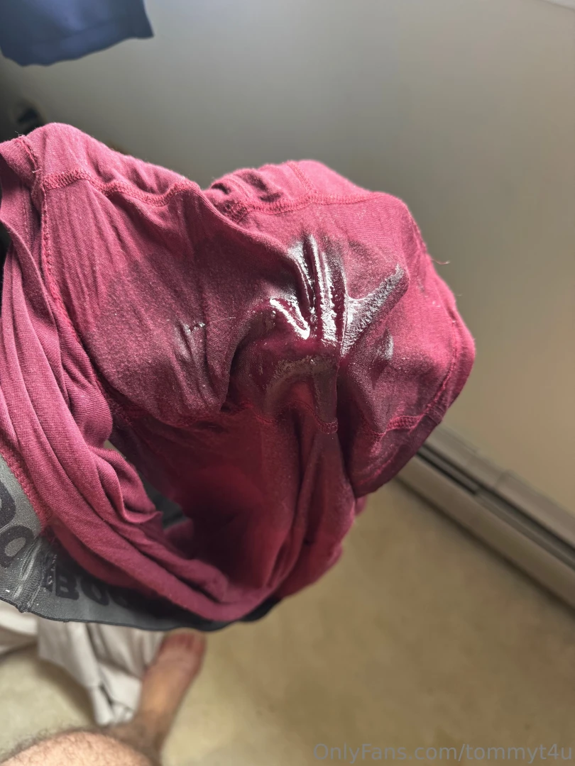 Couldn t sleep so i jerked off and came so hard in my underwear the 