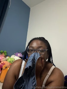 Mmm daddy i love the smell and taste of my used dirty panties part 1