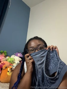 Mmm daddy i love the smell and taste of my used dirty panties part 3