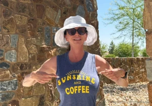 Two of my favorite things sunshine and coffee good morning