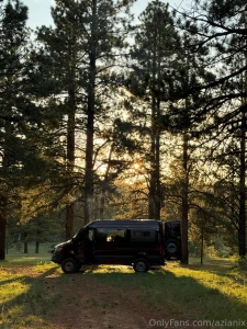 Utah beauty sunrise coffee firepit camping vanlife