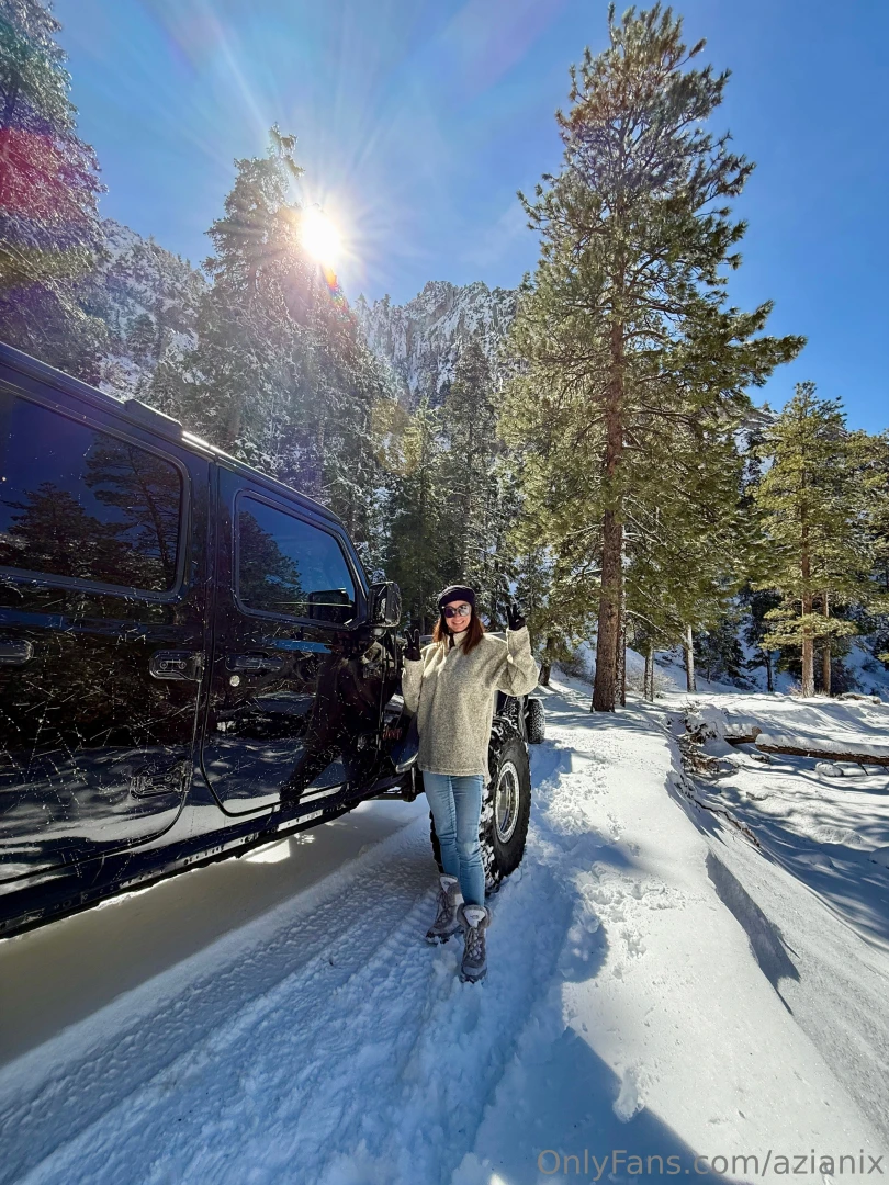 Found some snow to play in part 1 