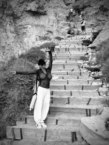 There is no elevator to success you have to take the stairs