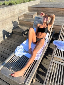 Hast du heute auch die sonne genossen ich liebe das total und dabei