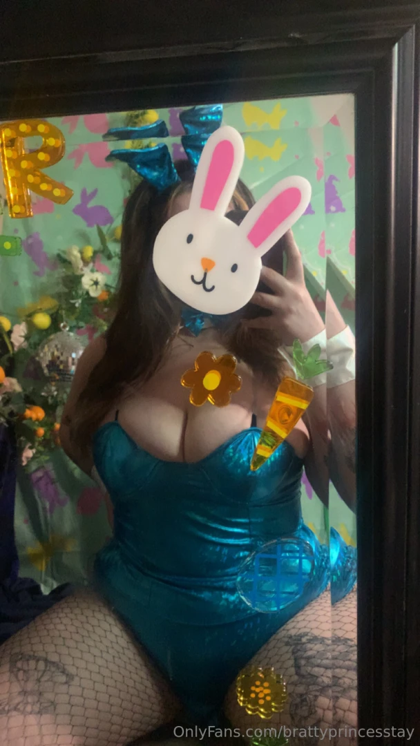 This bunny has a thing for dragons and glitter 