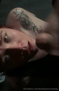 I love how it feels when warm cum showers my face