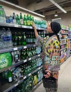 I went into the store at home and the cashier a man in his 50s