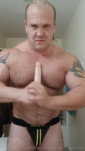 My first ever video with ass play and a dildo imagine that this cock part 1