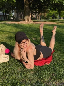 The weather today is absolutely perfect for a picnic sunshine fresh