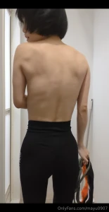 My nakedness after training