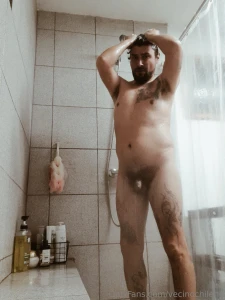 Despu s de cortar le a su buena ducha bien limpiecito pa ustedes part 7