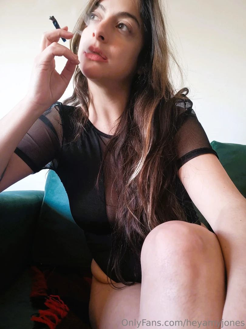 Thinking about blowing smoke in your face 