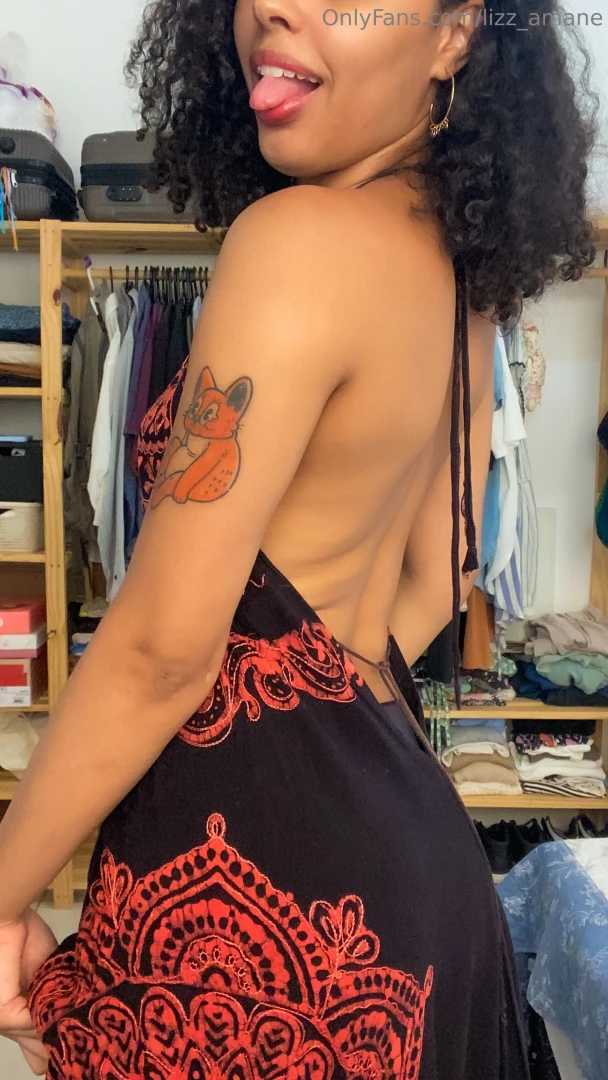 I love feeling like a flower and the backless neckline part 1 
