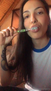 Brush your teeth before bed