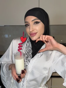 Milk with honey the drink of women in the east where beauty is