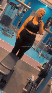 Something a little different today gym selfie