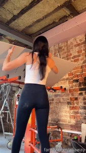 Need a new drywaller on site leggings diy gymgirl gymleggings