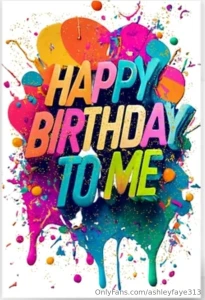 Today is my birthday please send tips to wish me a happy birthday