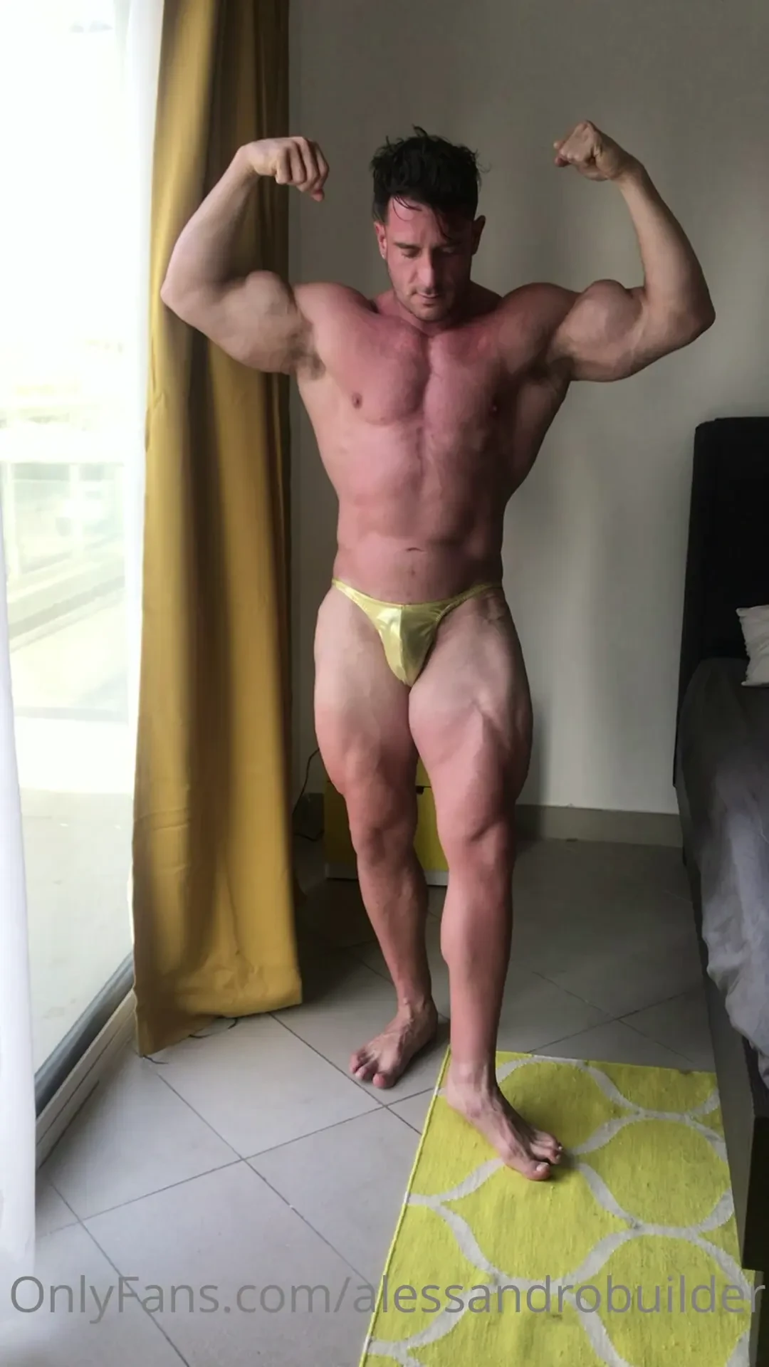 Do you like watching me pose in my little posing slip my cock is 