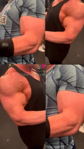 Working out our arms so we can flex for you u414857561