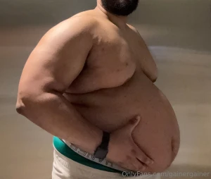 Belly check before my workout part 3