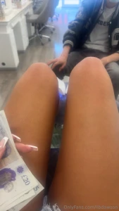 A fresh nails and pedicure cures my depression who wants to see my new