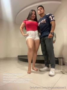 Alejo con la chica lo que se va comer part 1