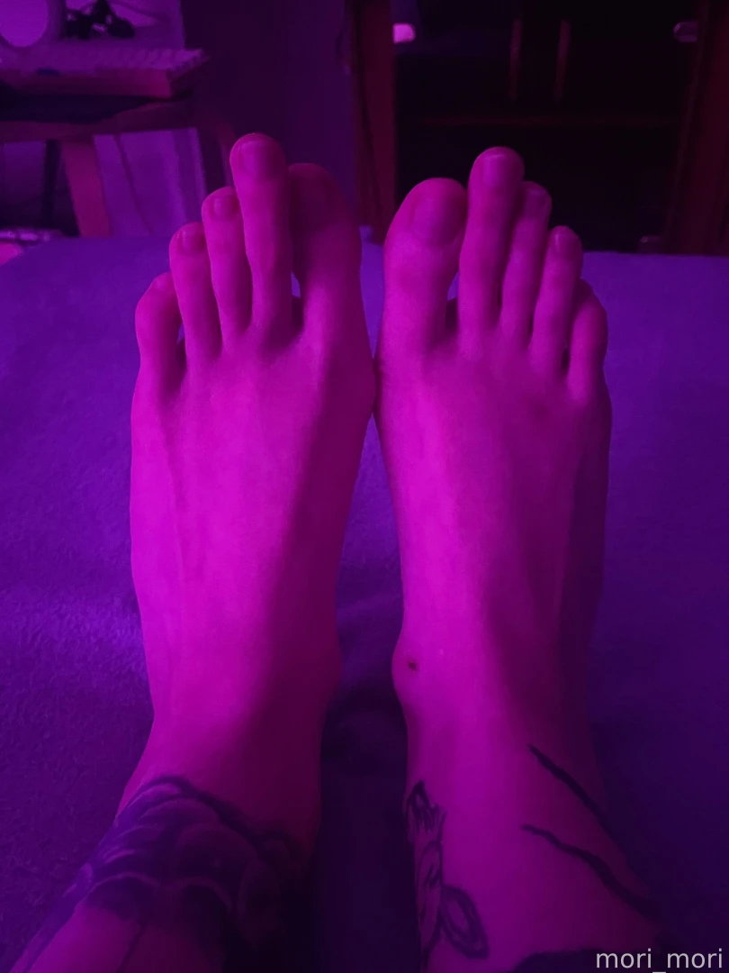 Just my feet with long toes footfetish tattooed tattoo part 6 