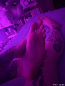 Just my feet with long toes footfetish tattooed tattoo part 8