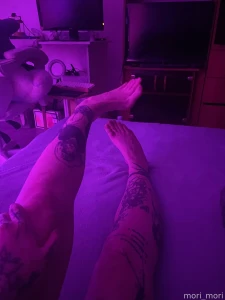 Just my feet with long toes footfetish tattooed tattoo part 2