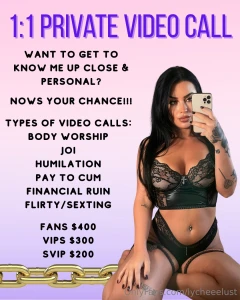 Let s get up close and personal now accepting video calls dm me if you